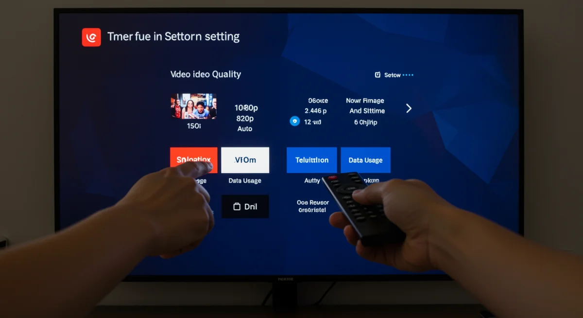 Ajustando la calidad de video en una aplicación de streaming para evitar interrupciones