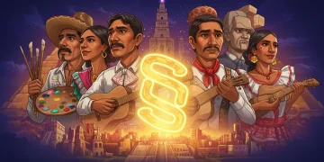 Artistas mexicanos celebrando la nueva ley de derechos culturales de 2026