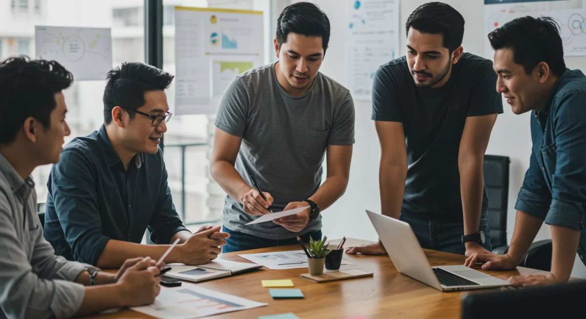 Creadores de contenido mexicanos colaborando en nuevas estrategias de monetización.