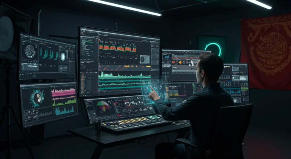 IA en Postproducción Cinematográfica Mexicana: Ahorros del 30%