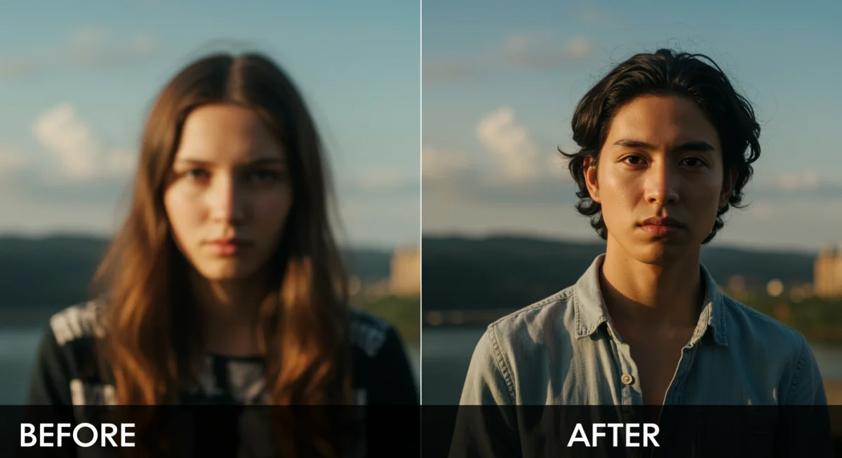 Comparación de contenido de formato corto: antes y después de aplicar mejoras