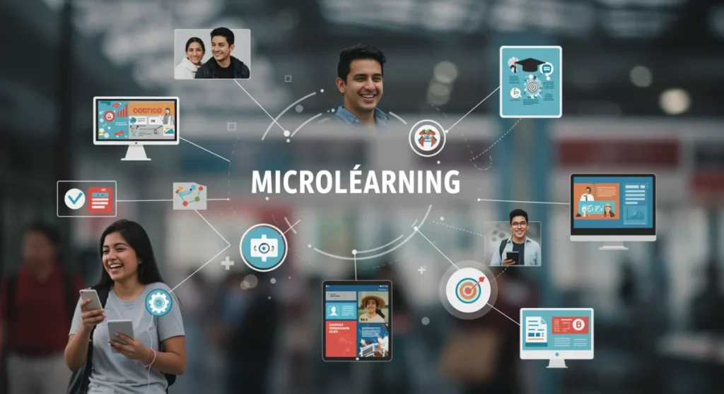 Micro-aprendizaje: contenido educativo corto para México 2026